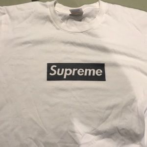 Supreme Paris Box Logo Tee